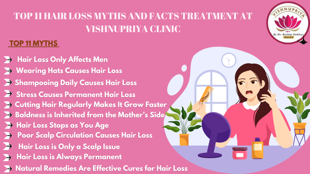 Hair Loss Myths and Facts